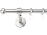 Gardinenstange SN DECO GROUP, silber (chrom matt), L:240cm Ø:19mm, Gardinenstangen, Gardinenstange
