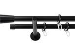 Gardinenstange SN DECO GROUP, schwarz, L:100cm Ø:19mm, Gardinenstangen, Gardinenstange
