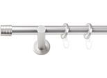 Gardinenstange SN DECO GROUP, chrom matt, L:300cm Ø:19mm, Gardinenstangen, Gardinenstange