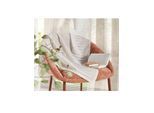 Gardine HEINE HOME Gr. 5, beige, B:290cm H:145cm, Polyester, Gardinen, Gardine