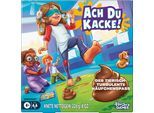 Spiel HASBRO "Ach du Kacke", braun (bunt), Spiele, Kinder, Spiel