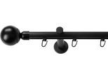 Gardinenstange SN DECO GROUP, schwarz, L:440cm Ø:19mm, Gardinenstangen, Gardinenstange