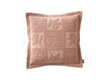 Kissenhülle PEREIRA DA CHUNA Gr. 2, rosa (rosé), B:80cm L:80cm, Baumwolle, 100% Baumwolle, Kissenbezüge, Kissenhülle