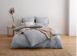 Bettwäsche OTTO HOME "Luisa", grau (hellgrau), B/L: 155cm x 220cm, 1 Stk., 1 Stk., Renforcé, B/L: 80cm x 80cm, 2 Stk., Renforcé, Obermaterial: 100% Baumwolle, Bettwäsche, Bettwäsche, 4 Qualitäten für dein perfektes Schlafgefühl (von Komfort bis Premium)