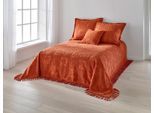 Tagesdecke PEREIRA DA CHUNA Gr. 6, orange (terracotta), B:250cm L:280cm, 100% Baumwolle, Tagesdecken, Tagesdecke