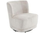Mid.you Sessel, Beige, Metall, 65x73x75 cm, Sitzfläche 360° drehbar, Wohnzimmer, Sessel, Sonstige Sessel