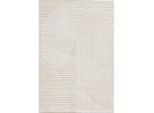 Webteppich Elio, Creme, Beige, Textil, Boho, rechteckig, 80x150 cm, Bsci, für Fußbodenheizung geeignet, Teppiche & Böden, Teppiche, Webteppiche