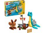 Konstruktionsspielsteine LEGO "SMART Play™ Evoli und Lapras auf Schatzsuche (72162), LEGO Pokémon", bunt, Spielbausteine, Kinder, Kunststoff, Konstruktionsspielsteine, Mit SMART Brick kombatibel (nicht enthalten)