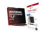 DISPLEX Displayschutzfolie "Privacy Safe", schwarz, B:27cm H:0,5cm T:40,5mm, Displayfolien, universal, 16:10, Blickschutzfolie, Schutzfolie, Bildschirmschutz, Displayschutzfolie