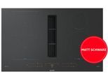 GORENJE Kochfeld mit Dunstabzug "GEH8433BSRWF", Energieeffizienz: A+++, schwarz, B:83cm H:23,3cm T:52cm, Kochfelder, InfiniteMatt - kratzresistente, matte Kochfeldoberfläche, Kochfeld mit Dunstabzug