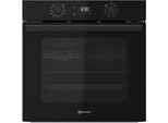 BAUKNECHT Pyrolyse Backofen "BBA285PU1ZK", Energieeffizienz: A+, schwarz, B:56cm H:60cm T:55,5cm, Backöfen, Easy Grill - einfaches Grillen im Backofen, Pizzafunktion, Pyrolyse Backofen