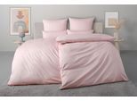 Bettwäsche OTTO HOME "Luisa", rosa, B/L: 135cm x 200cm, 1 Stk., 1 Stk., Satin, B/L: 80cm x 40cm, 2 Stk., Satin, Obermaterial: 100% Baumwolle, Bettwäsche, Bettwäsche, 4 Qualitäten für dein perfektes Schlafgefühl (von Komfort bis Premium)