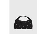Dandy Rivet Suede Zwart Tas