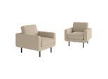 Livetastic , Beige , Textil , 70x80x92 cm , Made in EU ,