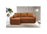 Mid.you , Rostfarben , Textil , Füllung: Schaumstoff,Schaumstoff , 209x143 cm , Made in EU ,