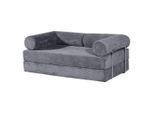 P & B Schlafsofa , Grau , Textil , 180x70x100 cm , Bsci , Wohnzimmer, Sofas & Couches, Schlafsofas