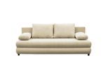 P & B , Beige , Textil , Füllung: Schaumstoff , 206x87x88 cm , Liegefunktion ,