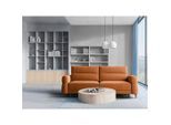 Livetastic , Rostfarben , Textil , Füllung: Polyurethan (Pur), Silikon , 232x94x102 cm , Made in EU ,