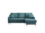 P & B , Petrol , Textil , Buche , Uni , Füllung: Schaumstoff,Schaumstoff , L-Form , 228x150 cm , Made in EU , Typenauswahl, Stoffauswahl, Liegefunktion, seitenverkehrt erhältlich, Schlafen auf Sitzhöhe, Rücken echt, Armteil links, Armteil rechts ,