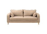 P & B , Beige , Textil , Buche , Füllung: Silikon, Schaumstoffflocken,Silikon, Schaumstoffflocken , 193x86x87 cm , Fsc, Made in EU , Armteil links, Armteil rechts ,