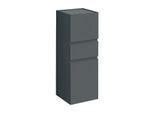 Geberit Renova Plan Hochschrank 501922JK1 39x105x36cm, 2 Türen, 1 Schublade, lava, lackiert matt
