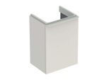 Geberit Smyle Square Handwaschbecken-Unterschrank 500350JL1 44,2x61,7x35,6cm, 1 Tür rechts, sandgrau hochglanz