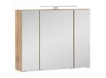 Held , Eichefarben , Holzwerkstoff , 6 Fächer , 80x64x20 cm , Made in Germany ,