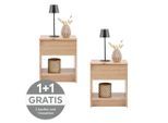 P & B , Eiche Artisan , Holzwerkstoff , 1 Schublade(n) Schubladen , 40x48x30 cm ,