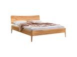 Hasena Bett , Buchefarben , Holz , Buche , massiv , 180x200 cm , in verschiedenen Holzarten erhältlich, In verschiedenen Grössen erhältlich , Schlafzimmer, Bett, Doppelbetten