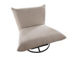 Livetastic , Beige , Textil , 100x78x96 cm ,