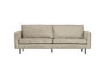 Livetastic , Naturfarben , Metall, Textil , Füllung: Polyurethan (PUR),Silikon, Schaumstoffflocken , 190x85x86 cm , Made in EU ,