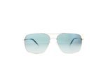 Oliver Peoples Aviator Mens Silver Chrome Sapphire VFX Fotochrome zonnebril