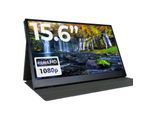 Denver PMO-15604 tragbarer Monitor, 15,6", Full HD, dunkelgrau