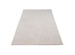 Paco Home Kurzflorteppich, Creme, Kunststoff, Rechteckig, 80x150 cm, strapazierfähig, für Fußbodenheizung geeignet, Teppiche & Böden, Teppiche