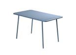 Concept Usine Gartentisch, Blau, Metall, 1, 6-Sitzer, Gartenmöbel, Gartenmöbel-Sets