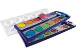 Pelikan Deckfarbkasten 735/K24, inkl. Deckweiß, 24 Farben