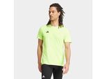 Laufshirt ADIDAS PERFORMANCE "ADIZERO ESSENTIALS RUNNING", Herren, Gr. XXL, grün (lucid lemon), Obermaterial: 100% Polyester, normal, Rundhals, Shirts Laufshirt