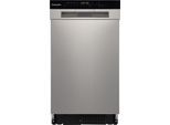HANSEATIC Unterbaugeschirrspüler "HD4A10S32E", Energieeffizienz: A, silber (silberfarben), B:45cm H:82cm T:57cm, Geschirrspüler, Unterbaugeschirrspüler