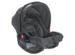 Graco Kinderautositz, Schwarz, Textil, 58x65x46 cm, ECE R44/04, abnehmbarer und waschbarer Bezug, Sonnendach, schnell leicht im Auto montierbar, Seitenaufprallschutz, Baby on Tour, Babyschalen, Babyschalen