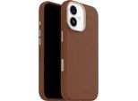 OTTERBOX Handyhülle "Symmetry Series Cactus Leather mit MagSafe für Apple iPhone 17", braun, Smartphones, Hüllen, Backcover, Schutzhülle, Handyschutzhülle, Case, Schutzcase, stoßfest, Handyhülle