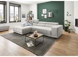 Ecksofa DIE PLANBAR "MP-IN15053 L-Form schmaler Schenkel", beige (ecru), B:303cm H:75cm T:190cm, 88% Polyester; 12% Polyamid, Sofas, Ecksofa, wahlweise mit Kopfteilverstellung und manueller Vorziehbank