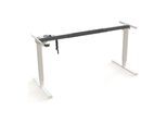 STIER Elektrisch Höhenverstellbares Gestell 501-20 Weiß für 160x80 cm Platte (907743)