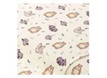 Reiner Baumwoll-Jersey "Waldtiere", natur-color