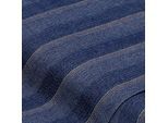 Gestreifter Jeansstoff/Denim, blau-color