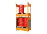 Bauer Südlohn Fass-Stapelpalette FSP-2 G, lackiert, Gelborange (4442-01-0000-2000)
