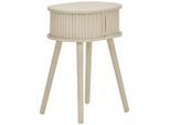 Carryhome Nachtschrank, Kaschmir, Holzwerkstoff, 30x53x40 cm, Schlafzimmer, Nachttische