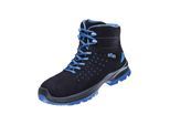 Sicherheitsschuh ATLAS SCHUHE "SL 82 EN ISO 20345" Gr. 43, schwarz (schwarz, blau), 43, Obermaterial: 100% Textilmaterial TEXMAT., Schuhe