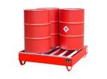Bauer Südlohn Profilwanne PW 200-4, lackiert, Feuerrot (4471-83-0000-3000)