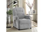 Relaxsessel OTTO HOME "Tobi, B: 76cm, Mobilitätssessel", grau, B:76cm H:99cm T:93cm, Struktur ( 90% Polyester, 10% Nylon), Sessel, Relaxsessel, mit Relaxfunktion, Federkern & Aufbewahrungstasche