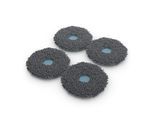 PHILIPS Wischbezug "HomeRun XV1452/10 Ersatzwischtücher", grau, B:13,5cm H:1,2mm L:13,5cm, Putztücher, für HomeRun Roboter 5000 Series, Wischbezug